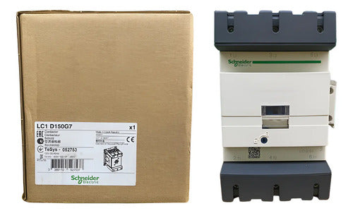 Contator 3p 150a 120vca 50/60hz 1na+1nf Lc1d150g7 Schneider 120vca