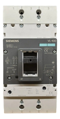 Disjuntor Tripolar 400a 3vl4740-2dc36-0aa0 Siemens