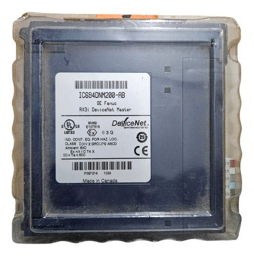 Módulo Devicenet Master Para Rx3i Ge Fanuc Ic694dnm200 - Ab