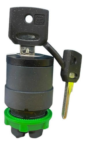 Cabecote Para Chave Seletora 22mm 3pos Zb5ag1 Schneider Preto