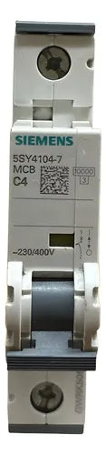 Disjuntor Unipolar 5sy4104-7 C4 Siemens