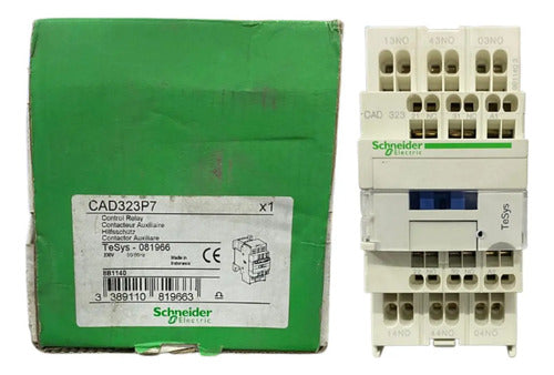 Contator Auxiliar 3na+2nf 230v Cad323p7 Schneider 230 V