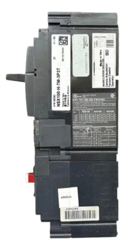 Disjuntor Nsx100h-tm32d C/ Bloco Vigi Schneider