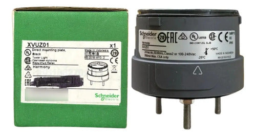 Base De Fixação Ø60 Preta Xvuz01 Schneider