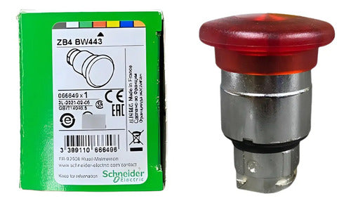 Cabeçote Para Botao Luminoso 22mm Zb4bw443 Schneider