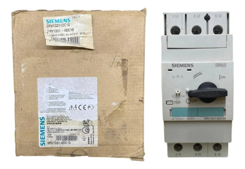 Disjuntor Motor 25a 3rv1331-4dc10 Siemens - 50/60hz
