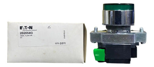 Sinaleiro 2b-2054g 22mm Verde Eaton