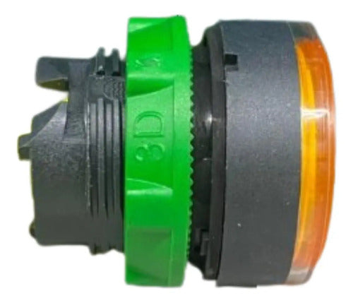 Cabeçote Para Botão Luminoso 22mm Laranja Zb5aw353 Schneider Laranja
