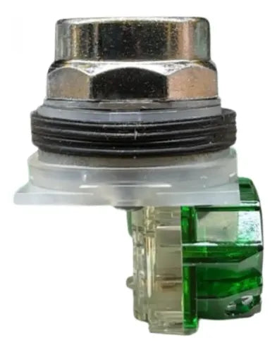 Botão 30mm Metálico 9001kr2bh5 1na Preto Schneider Preto -