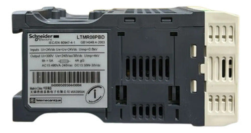 Rele Inteligente Profibus 0,48a 24vcc Ltmr08pbd Schneider 24vcc