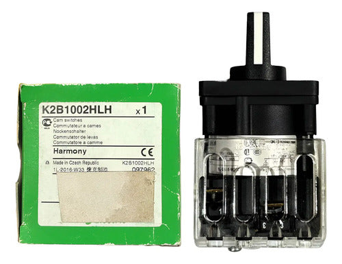 Comutador Rotativo Liga/desliga 2 Polos K2b1002hlh Schneider Metálico -