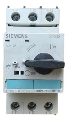 Disjuntor Tripolar 26a 3rv1321-1bc10 Siemens