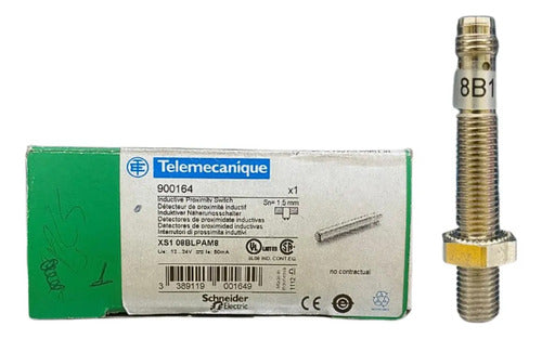 Sensor Indutivo M8 12-24vcc Pnp Na Xs108blpam8 Telemecanique