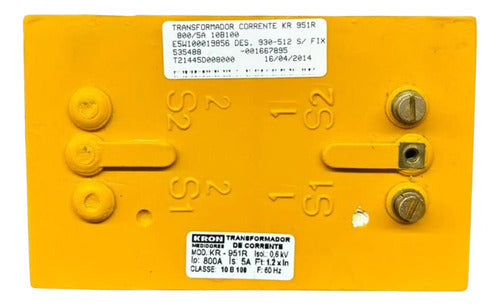Transformador De Corrente Kr 951r 800/5a Classe 10b100 Kron