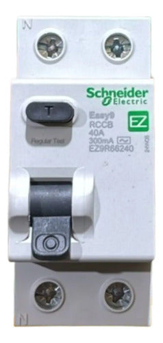 Interruptor Diferencial 2p 40a 230v Ez9r66240 Schneider