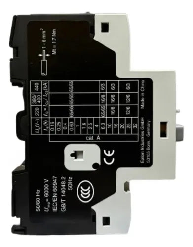 Disjuntor Motor Pkzmc-1,6 1-1,6a Eaton