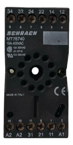 Base Mt78740 10a 400vca Schrach 400vca
