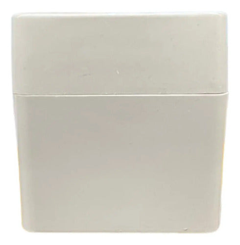 Botoeira Plastica Vazia 22mm Cinza Xapa2100 Schneider Cinza