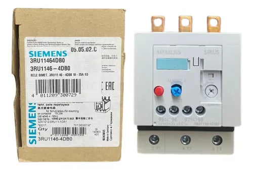 Relé De Sobrecarga Térmico 3ru1146-4db0 18 - 25a Siemens