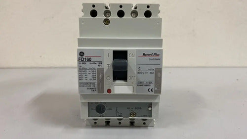Disjuntor Tripolar Fds36td080gd 160a 690v GE