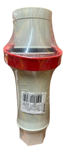 Plug N4576 63a 3p+t 380/440v 6h Vermelho Ip67 Newkon Steck Vermelho
