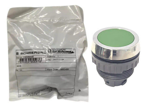 Kit Com 2: Botão B3/05 Faceado Impulso 30mm Verde Schmersal