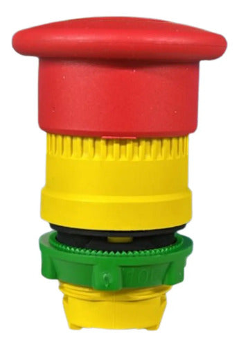 Cabeçote Para Botão De Emergência Ø22mm Zb5at84 Schneider Vermelho Não Se Aplica