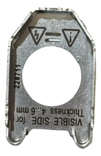 Cabeçote Para Botão Luminoso Faceado Azul Zb4fw363 Schneider Verde 0
