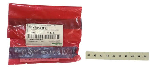 Kit Com 5: Etiqueta De Marcacao Nsytrab850 Schneider