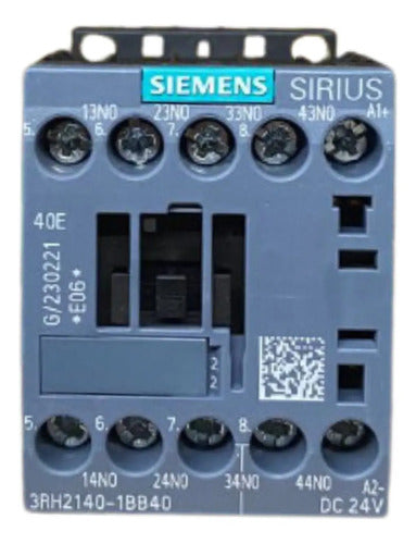 Contator Auxiliar 3rh2140-1bb40 Siemens 220v