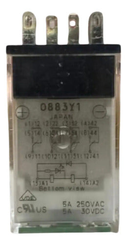 Rele Plugável Rel-ir/ldp-110dc/4x21au 2834119 Phoenix Novo! 110v