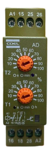 Rele Tempo A2d 15s/6h A2d-cesdh 110vca Coel 110vca