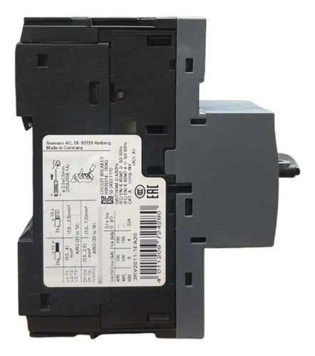 Disjuntor Motor 3rv2011-1ea20 2,8-4,0a Siemens Não Informado 50
