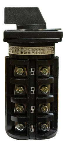 Comutador Rotativo Rev 63a K63h004up Schneider Preto -