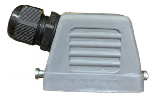 Kit Com 2 Peças: Plug Multipolar Carcaça 6p Scpl2r06 Steck
