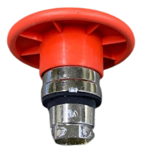 Cabeçote Para Botão Ø22mm Metálico Vermelho Zb4br4 Schneider Vermelho -