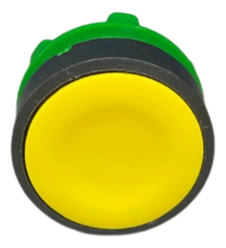 Kit Com 3: Cabeçote Para Botão 22mm Amarelo Zb5aa5 Schneider Amarelo -