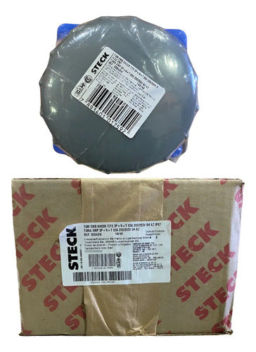 Tomada De Embutir 3p+n+t 63a 200/250v 9h S5549w Az Steck Azul