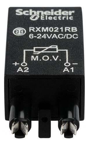 Kit Com 7: Módulo De Proteção 24vca/cc Rxm021rb Schneider