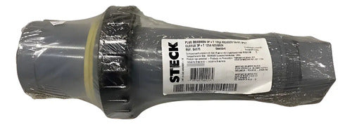 Plug S4675 3p+t 125a 600/690v 5h Preto Ip67 Steck Preto