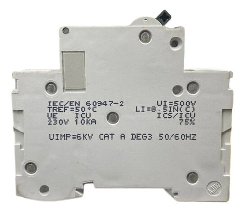 Disjuntor Acti9 Ic60n 1p 50a Curva C A9f74150 Schneider