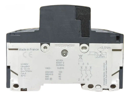 Disjuntor Tripolar Ng125l Curva C 63a 18886 Schneider