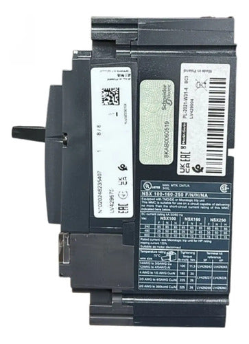 Disjuntor Tripolar 50a Nsx100h-tm50d Lv429673 Schneider