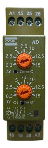 Rele Tempo A2d 15min/15s A2d-demes 220vca Coel 220vca