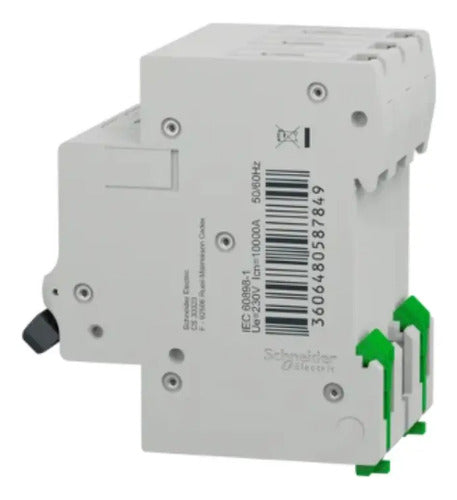 Disjuntor Easy9 3p 25a 6ka 400v Curva C Ez9f56325 Schneider