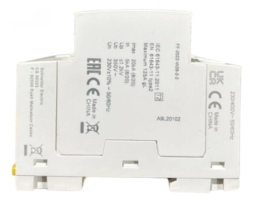 Dps Acti9 Protetor Surto Iprd20 20ka 3p+n A9l20600 Schneider