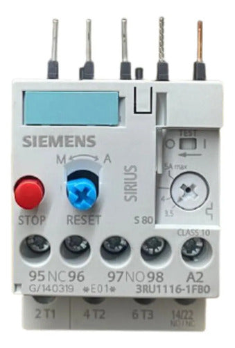 Relé De Sobrecarga 3ru1116-1fb0 3,5-5a Siemens -