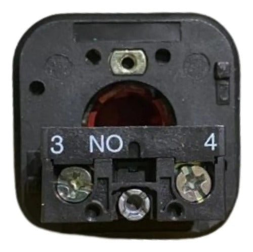 Botão 30 Mm Vermelho 1na Xb3ba441 Telemecanique