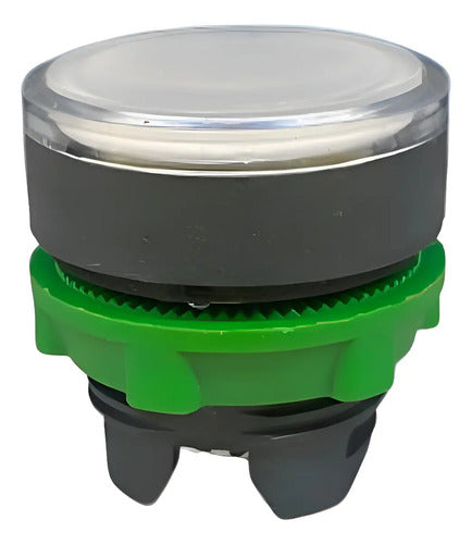 Cabeçote Para Botão Branco 22mm Zb5ah013 Schneider Branco -