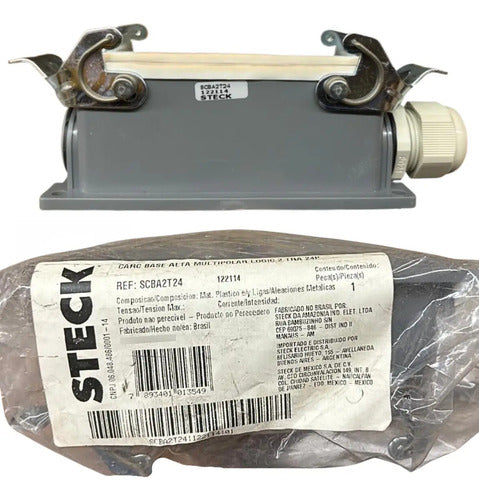 Carcaça Base Alta Multipolar Logic 2 Tra 24p Scba2t24 Steck